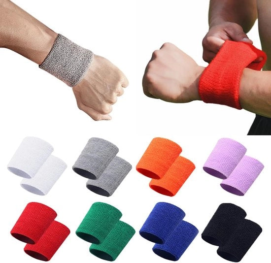 16 Set di Gomme Sportive Assorbenti per Uomo e Donna - Cotone
