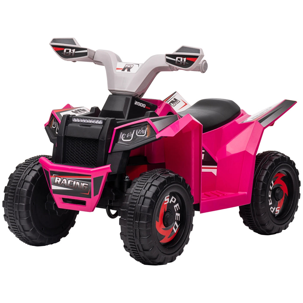 Quad elettrico per bambini 18-36 mesi ¨C Xylo ¨C Rosa, 2,5 km/h, marcia avanti e indietro
