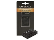 Duracell caricabatt.con cavo USB per DR9943/LP-E6