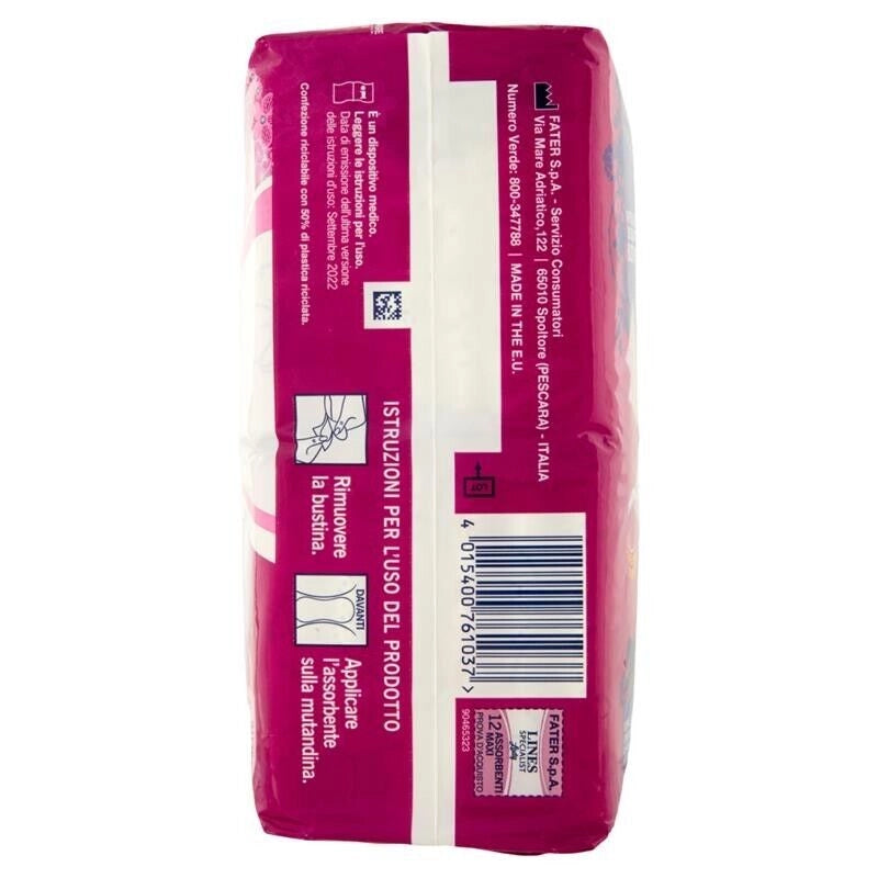 LINES SPECIALIST LADY ASSORBENZA MAXI 12 PZ IPOALLERGENICI ZERO ODORE