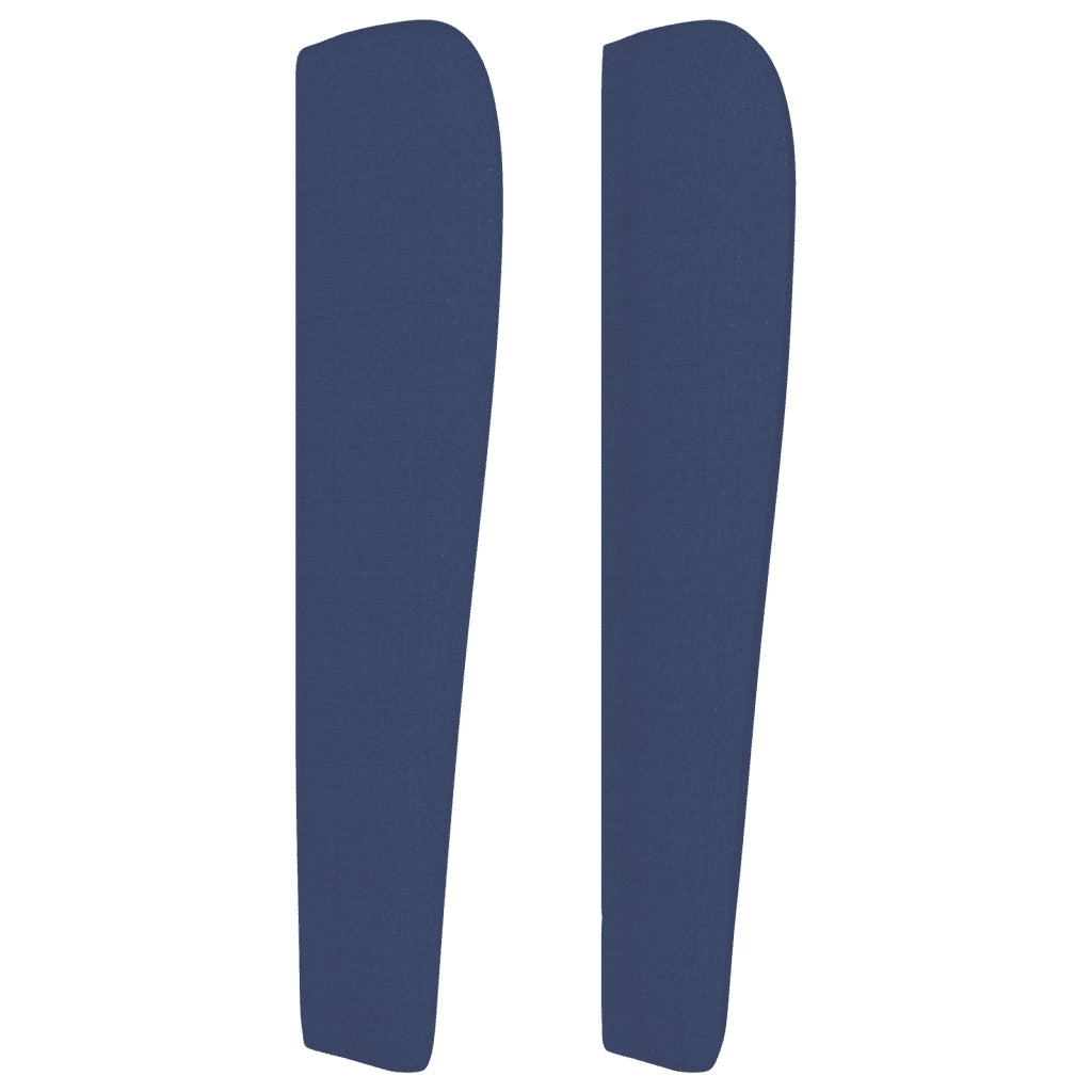 Giroletto a Molle con Materasso Blu 140x190 cm in Tessuto 3128043