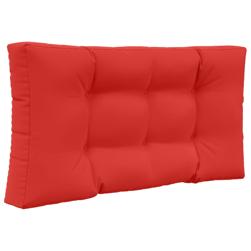 Cuscino per divano da esterno 3 pcs Rosso Poliestere 900886