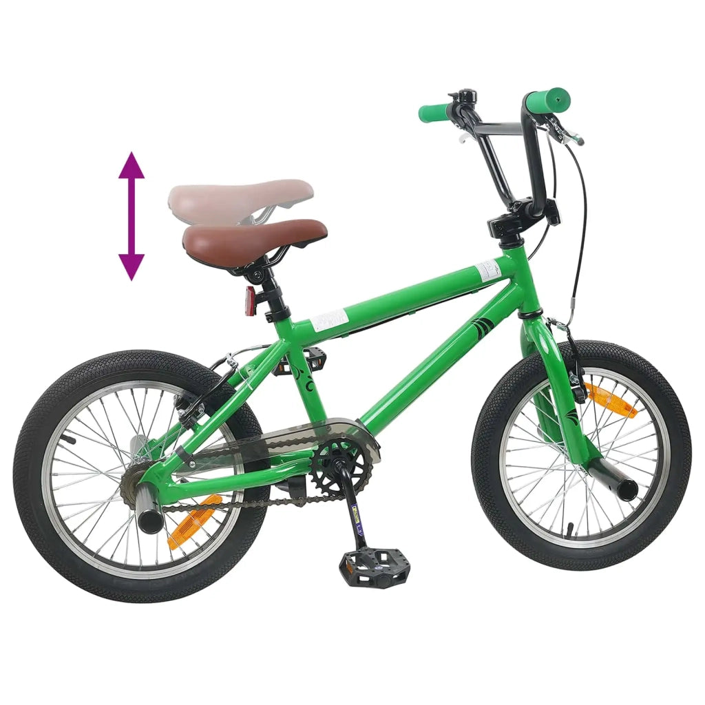 BMX 18 Pollici per bambini dai 7 ai 10 anni Verde 42009733