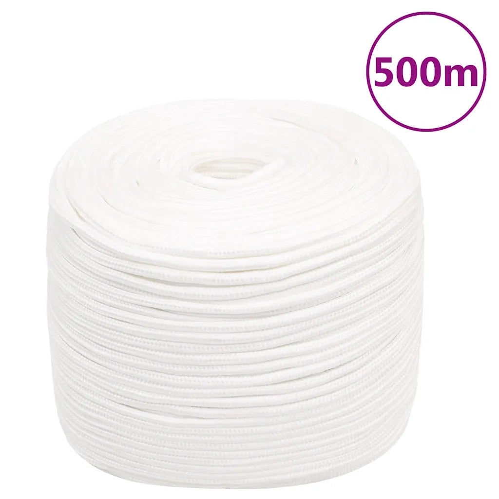 Corda per barca Completamente Bianca 10 mm 500 m Polipropilene 152563