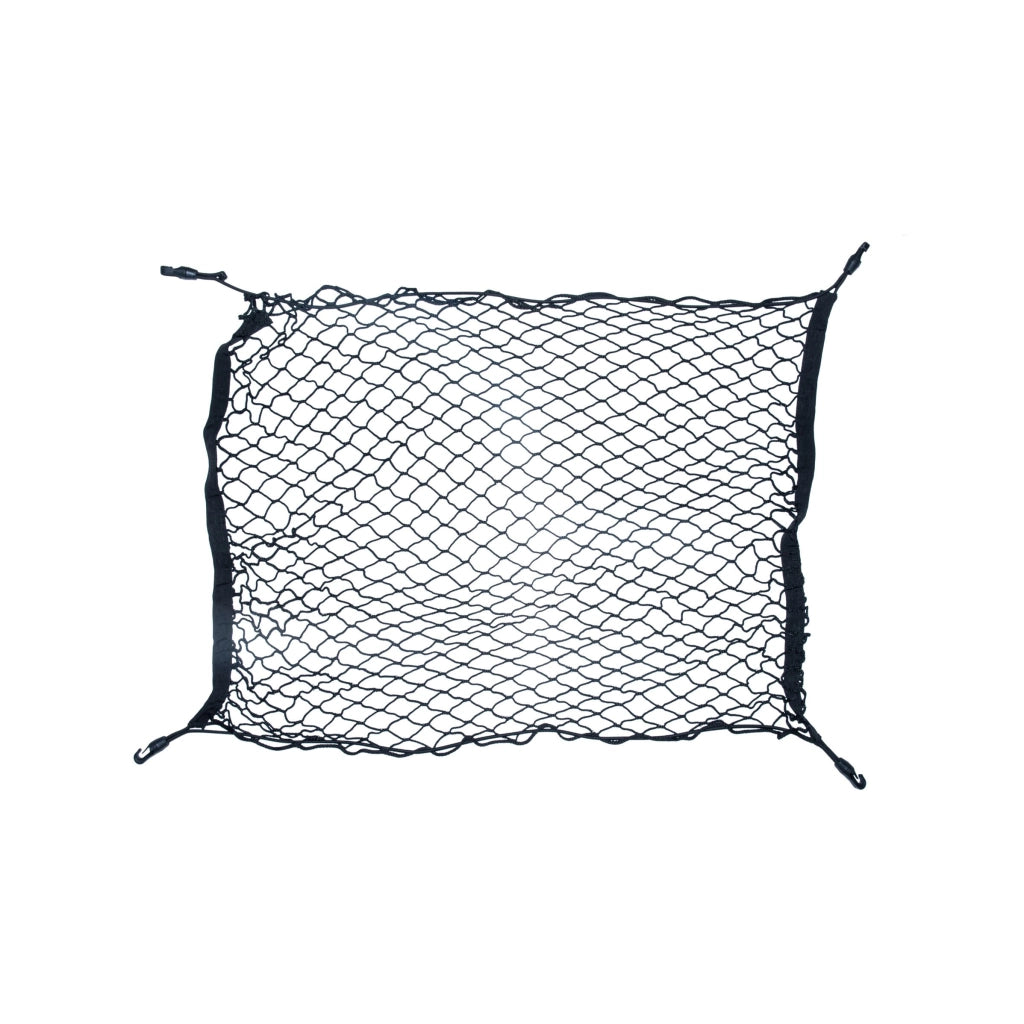 Rete con elastico contenitiva 4 ganci di ancoraggio 900 x 700 mm.