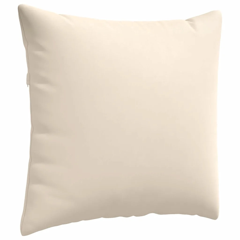 Cuscini da Divano 2 pcs Beige 50 x 50 cm Tessuto 42013988