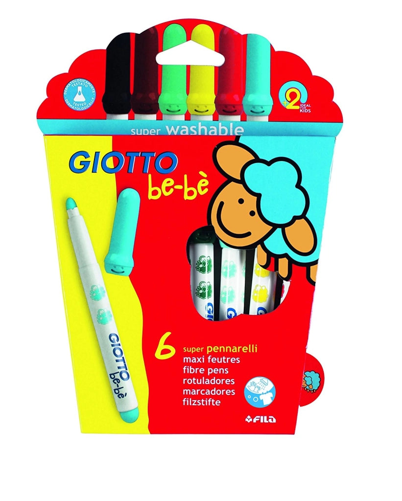 GIOTTO BEBE PENNARELLI SUPER 6 PEZZI