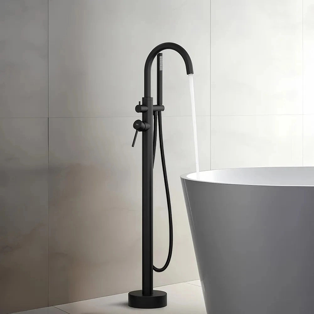 Rubinetto Indipendente Rea Lungo Black