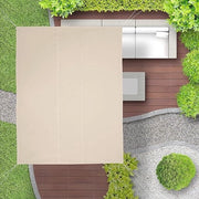 Ombrellone acqua e sole resistente, UV resistente / per terrazza, balcone / ombrello 3,5 x 4,5 m