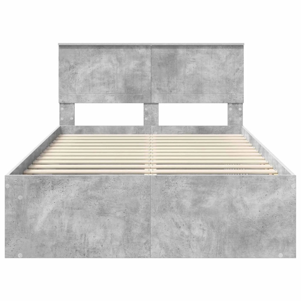 Struttura del letto-Giroletto-Rete del Letto Calcestruzzo 120 x 190 cm Pino massello 991016