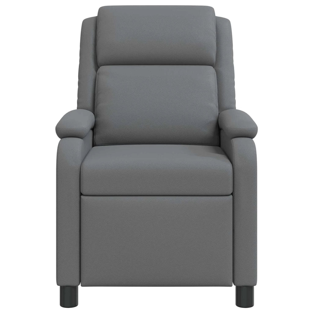Divano Sedia-Poltrona Massaggiante Grigio Similpelle 882052