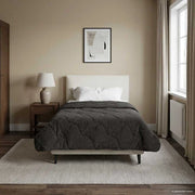 Duvet Invernale 155 x 200 cm Inverno Antracite Traspirante 42026303