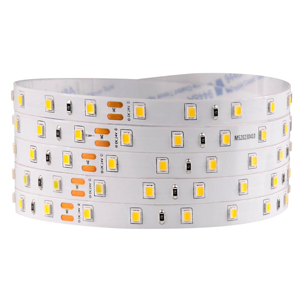 Kit striscia LED 24V 2m IP20 4000K ON/OFF con alimentatore Polux