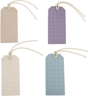 Orecchini da Tavolo Portatile in Blu, Beige, Rosa e Viola