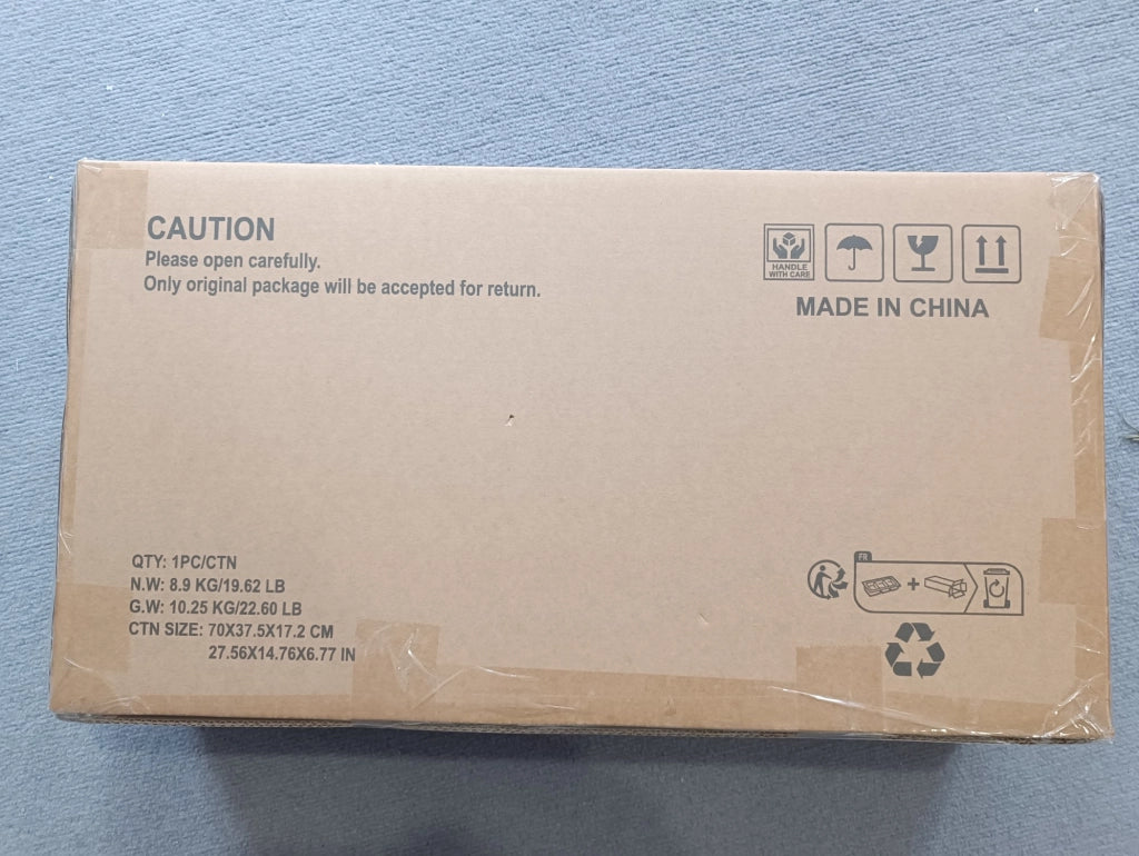 Mobiletto bagno da parete in MDF e truciolato effetto rovere senza maniglie, 60x21,6x58 cm