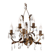 Applique 5 luci Teresa Bronzo