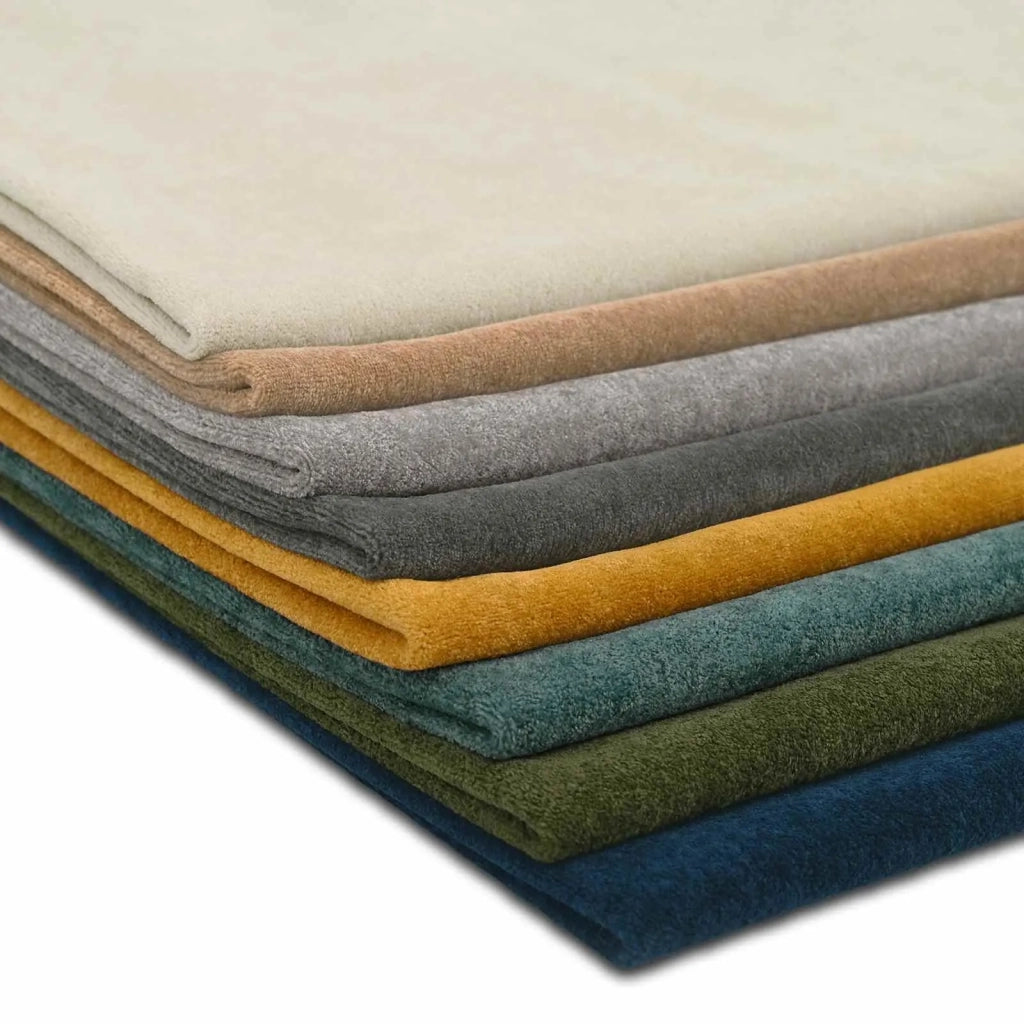 Cuscino con cuscino HEERLEN 2 pz Giallo Fleece in microfibra 925807