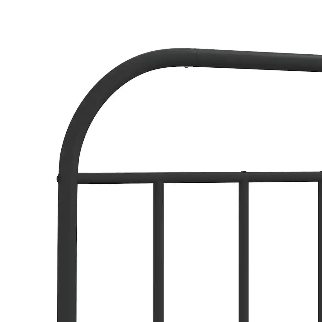 Testiera di Ricambio in Metallo Nero 100 cm 353664