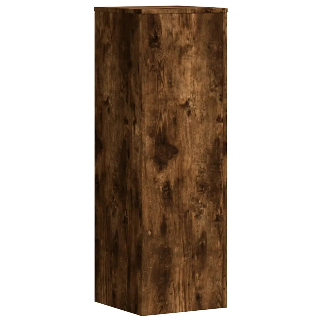 Supporti per piante | Sostegno per piante 2 pz Rovere 33x33x100 cm Legno Multistrato