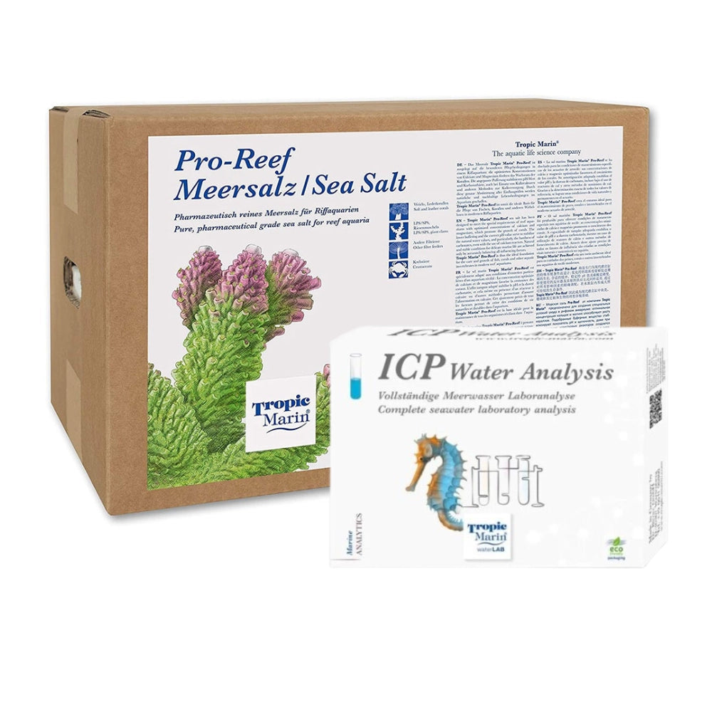 Tropic Marin ProReef 20kg cartone per 600lt con test ICP incluso