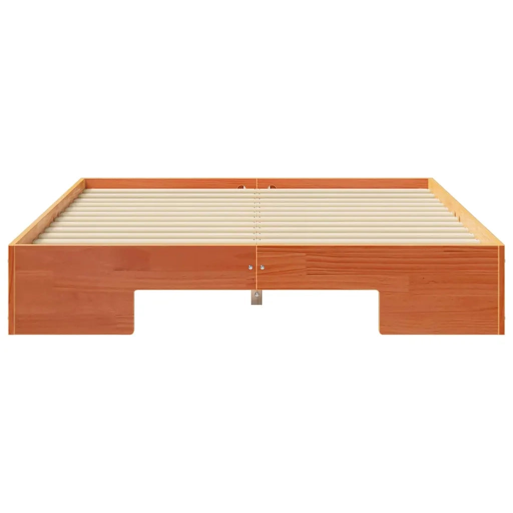 Letto matrimoniale | Letto per adulti | Struttura del letto Marrone 120 x 200 cm