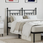 Testiera di Ricambio in Metallo Nero 120 cm 353568