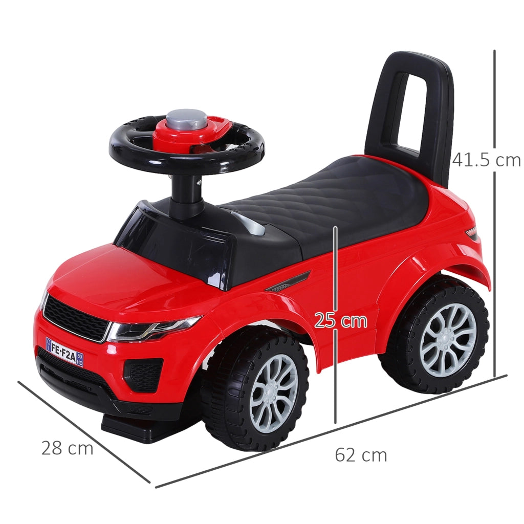 Macchina Cavalcabile Bambini Rossa ¨C zephmum ¨C 12-36 Mesi