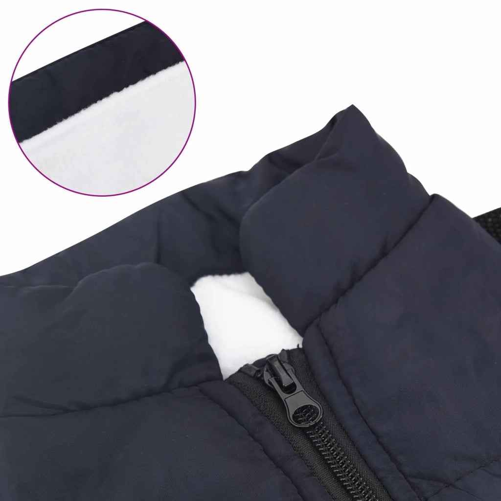 Cappotto per Cani Blu navy L40 Pile e Poliestere 3422542