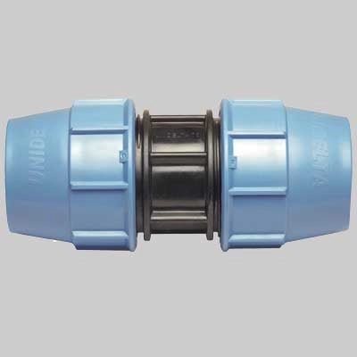 MANICOTTO DI ACCOPPIAMENTO PLASTICA  16 x 16     UNIDELTA
