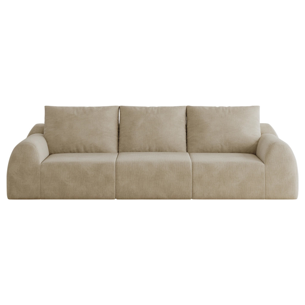 Divano compressione senza montaggio ¨C Minimal ¨C Khaki 257cm