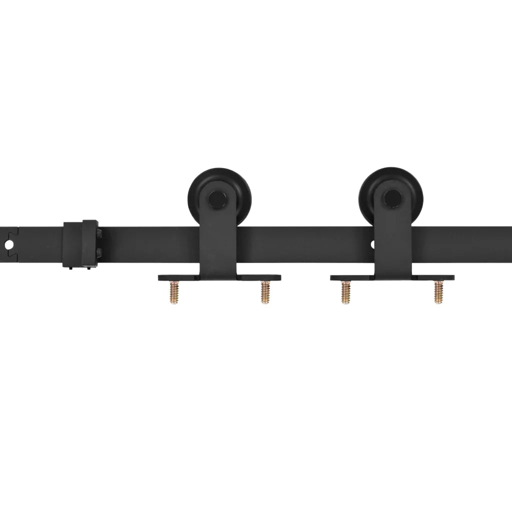 Kit di Binari per Porte Scorrevoli SKIEN 183 cm Acciaio Nero 145262