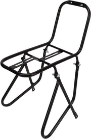 Porta Bagagli Avanti per Bicicletta da Montagna con Sostegno Stabilizzatore