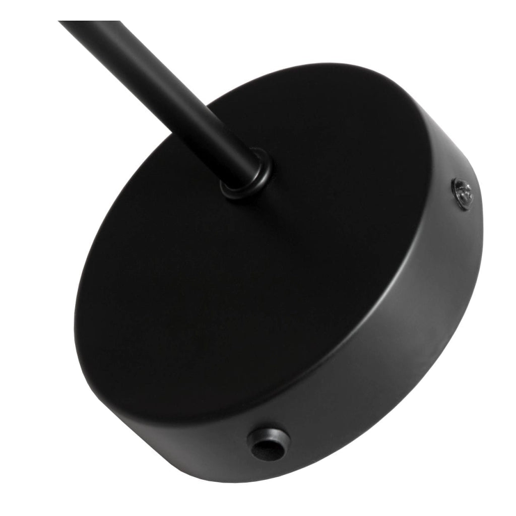 Applique da parete Lucide Scott nera E27 40W 45265