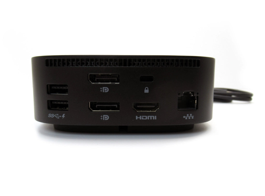 Docking Station Universale HP HSN-IX02 USB-C hub, USB hub Thunderbolt USB-C, USB DisplayPort HDMI Audio RJ-45 - Ricondizionata