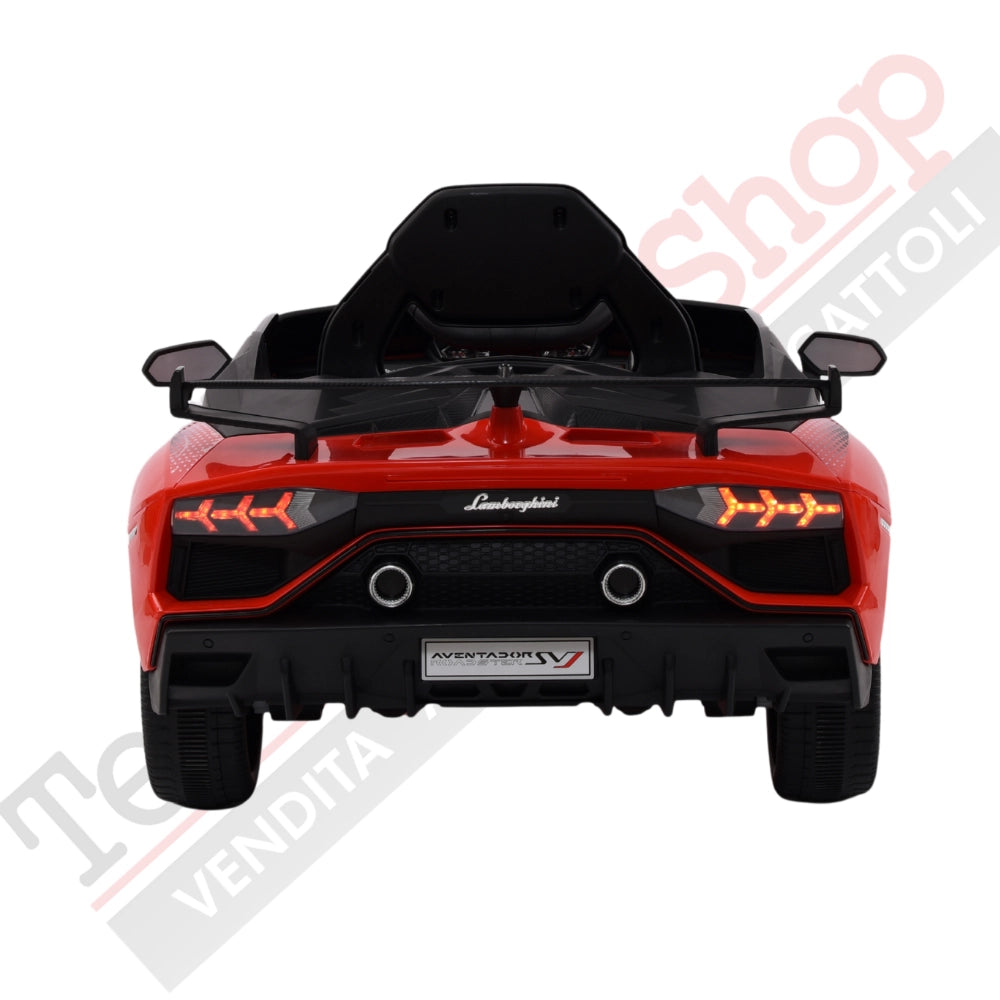 Tecnobike Shop - Auto Elettrica Per Bambini Lamborghini Svj Small 12V-Rosso
