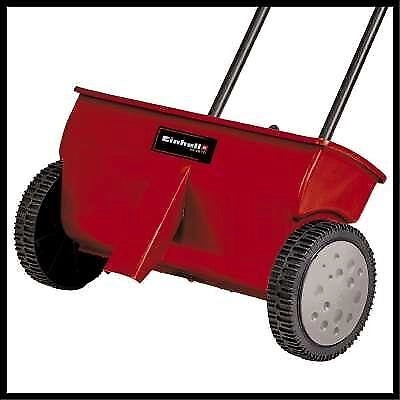 Einhell 3415238 GC-SR 12 Carrello Spargitore 12 L larghezza spargimento 45 cm 9 livelli regolazione diametro ruote 200 mm