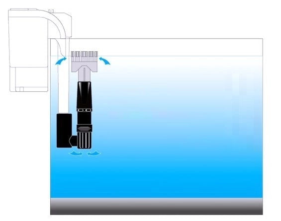 Ista Mini Surface Skimmer - Aspiratore di Superficie per piccoli acquari