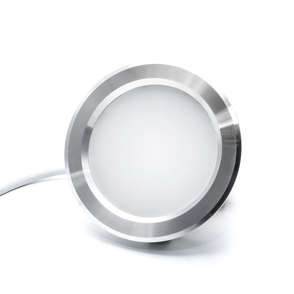 Faretto LED 3W slim incasso foro 60mm opaco luce cappa cucina mensola IP20 220V LUCE CALDA 3000K