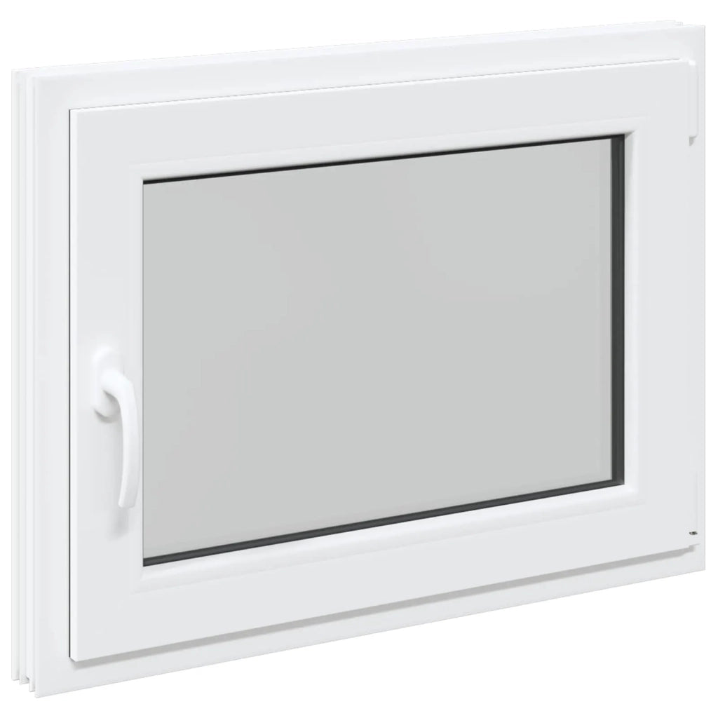 Finestra per Soffitta RISOR Bianco 80 x 70 cm PVC e Vetro 42047242