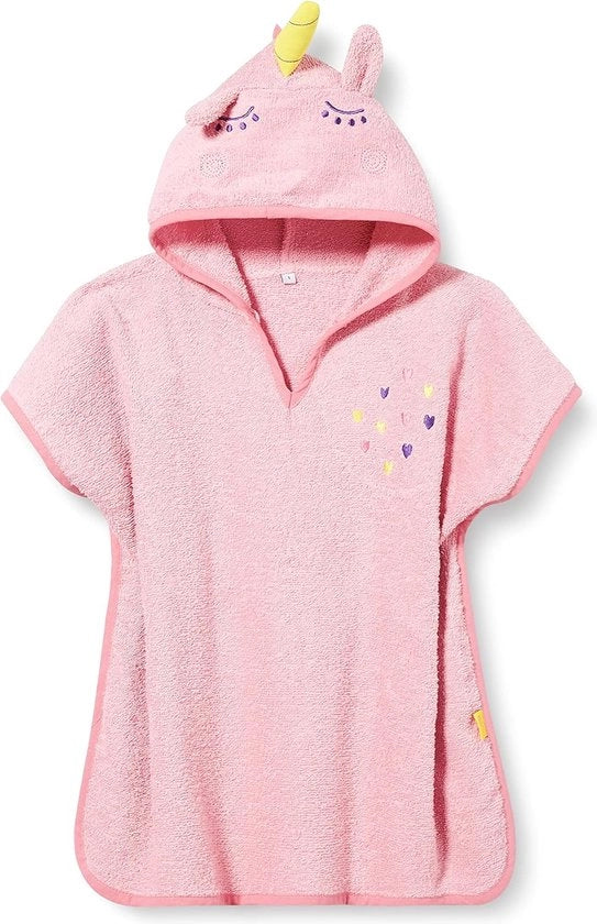 Poncho unisex per bambini in cotone
