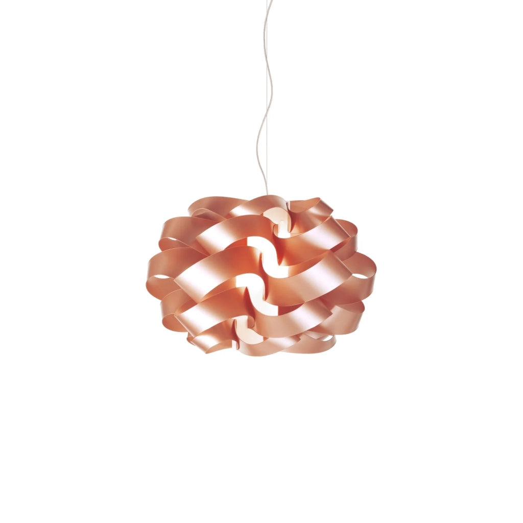 Sospensione Da Esterno Moderna Cloud Polilux ® Rame 1 Luce E27 D40Cm