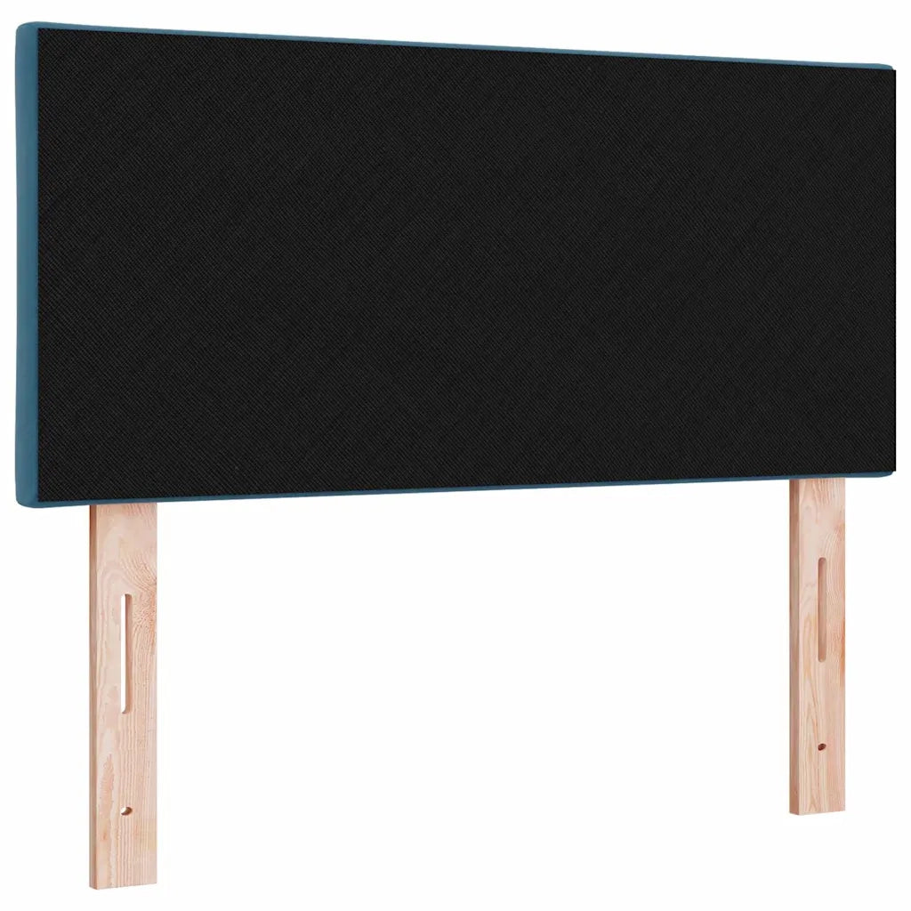 Testiera | Testata LED Blu Scuro 90 cm Velluto