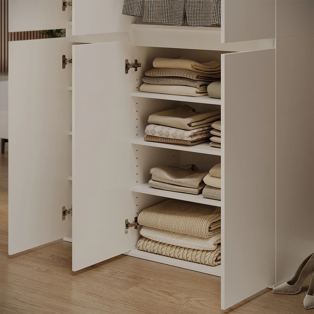 Vicco Scaffale Bianco Set di 2