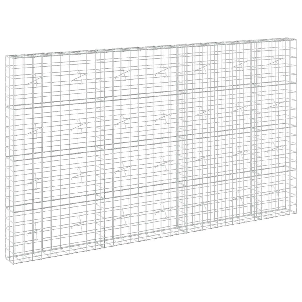 Gabione con Filo da 3,5 mm e Rete da 10x10 cm 350x20x200 cm 3463153