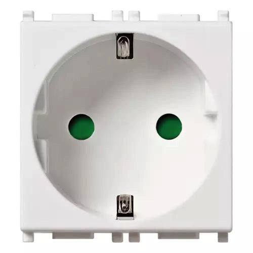 VIMAR PLANA - PRESA SICURY 2P+T 16A TEDESCO BIANCO