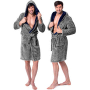 Accappatoio Jordan Grey-navy Men M