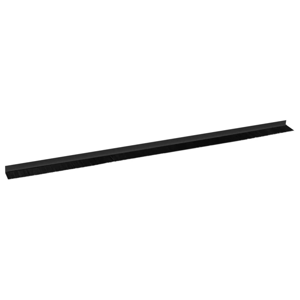 Spazzole per porte autoadesive 12 pz Nero 100 cm CFW2386772