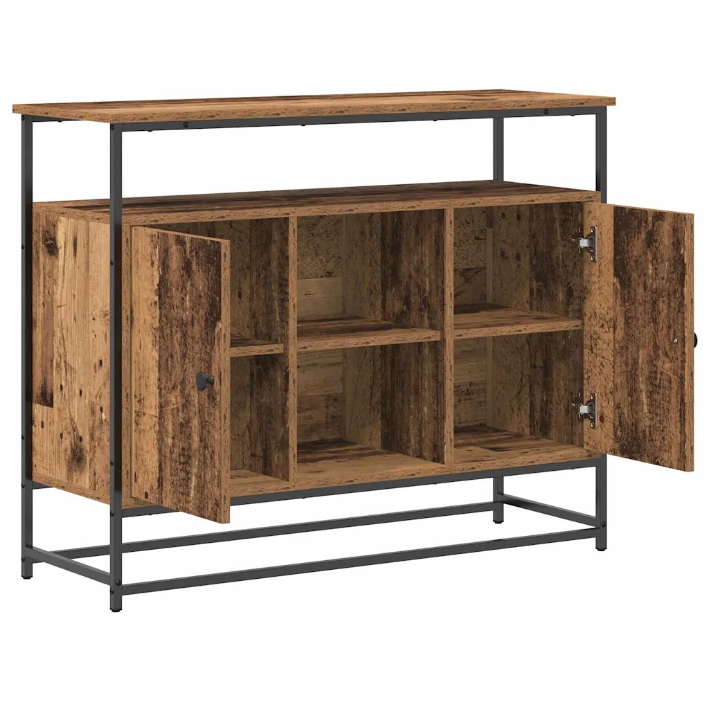 Credenza Legno vecchio 100 x 35 x 80 cm Legno multistrato 862976