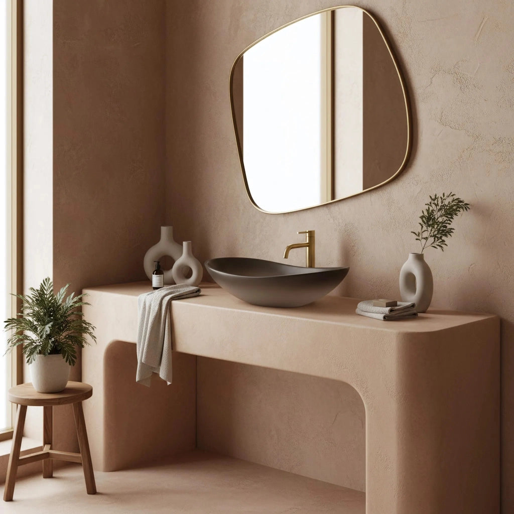 Lavabo Da Appoggio Rea Royal Ombre