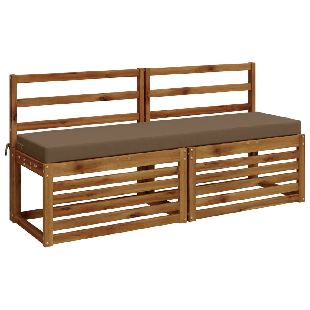 Cuscini per Panchina a 2 Pezzi SOEST 2 pz 100% Poliestere 949839